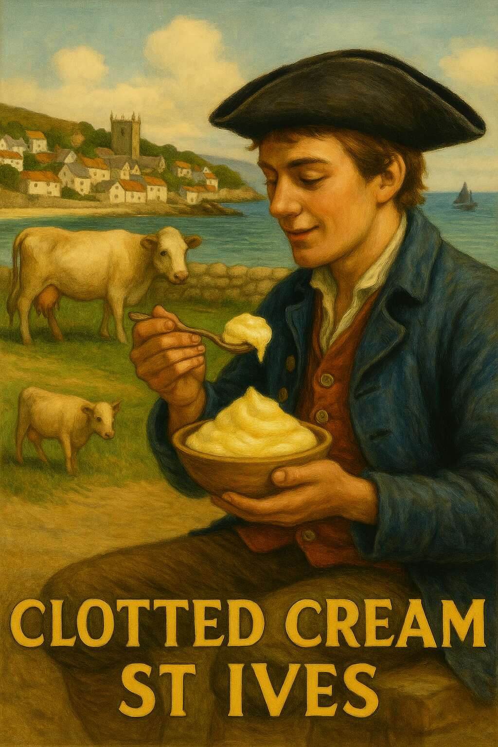 Cornish pasty history with Cornish knockers leading to Cornwall food heritage    
