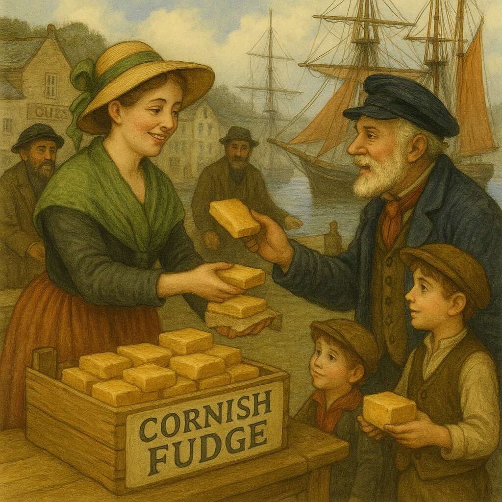 Cornish pasty history with Cornish knockers leading to Cornwall food heritage    