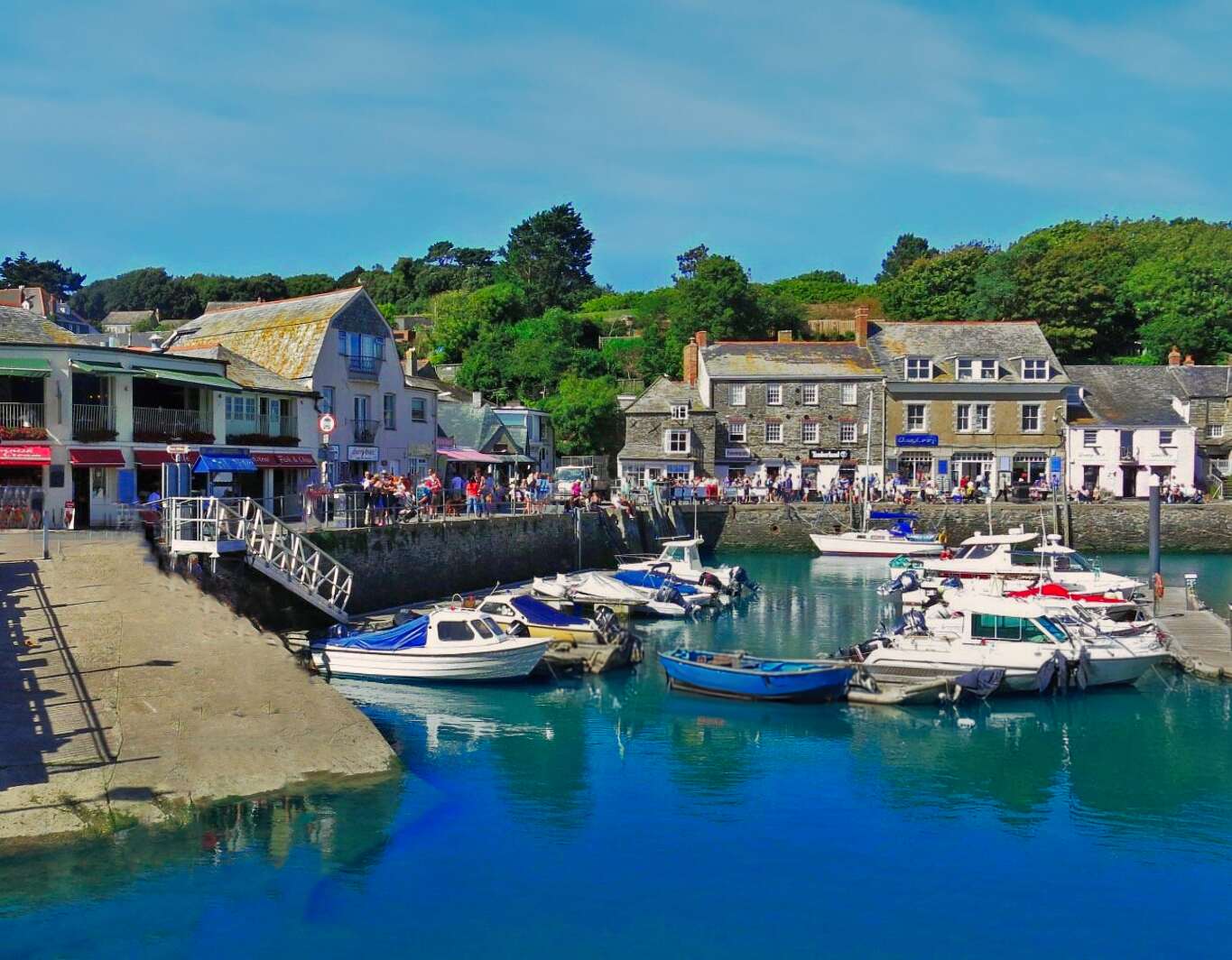 Padstow lanes, hand-taken generated