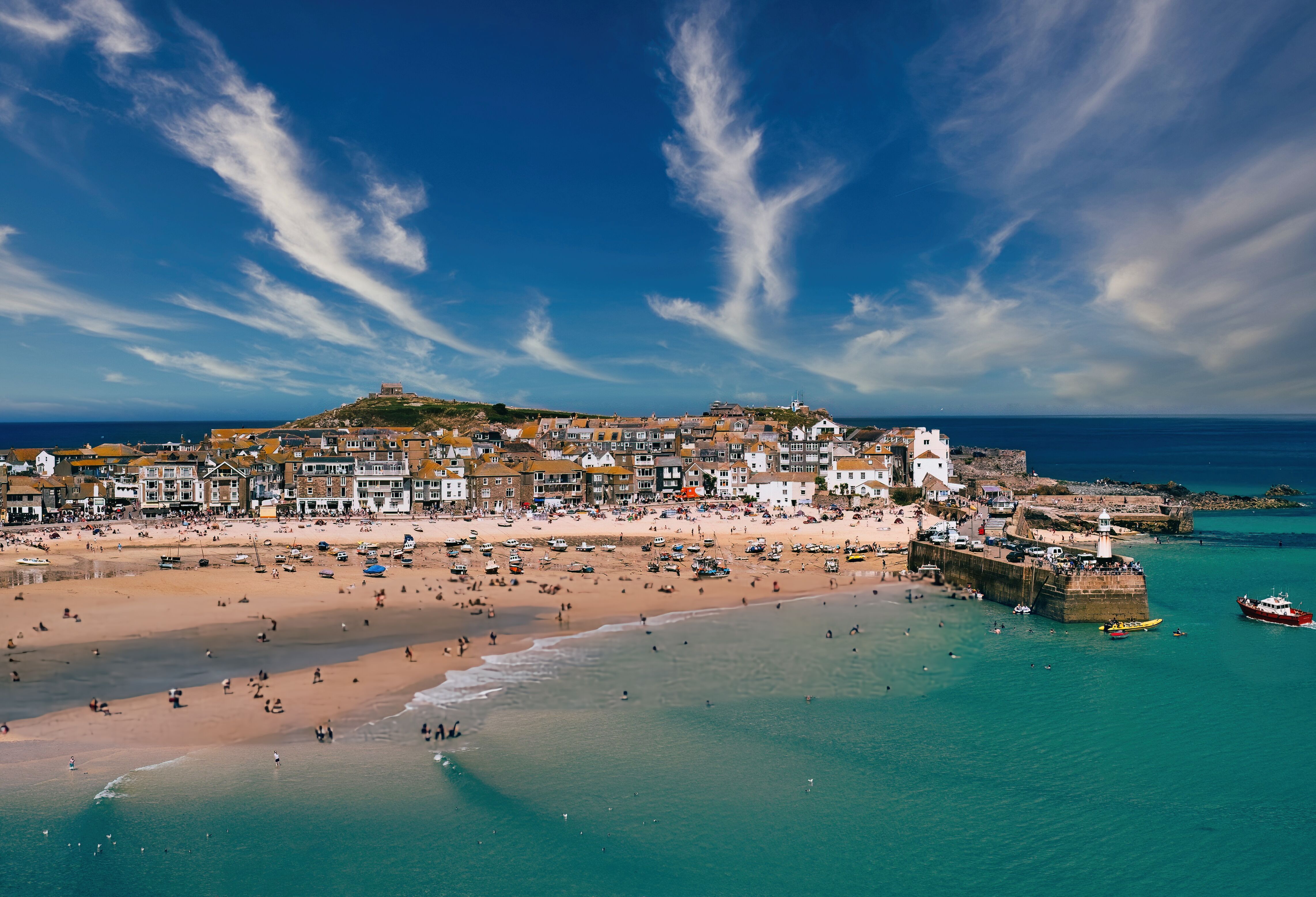South Cornwall Coastline, AI generated