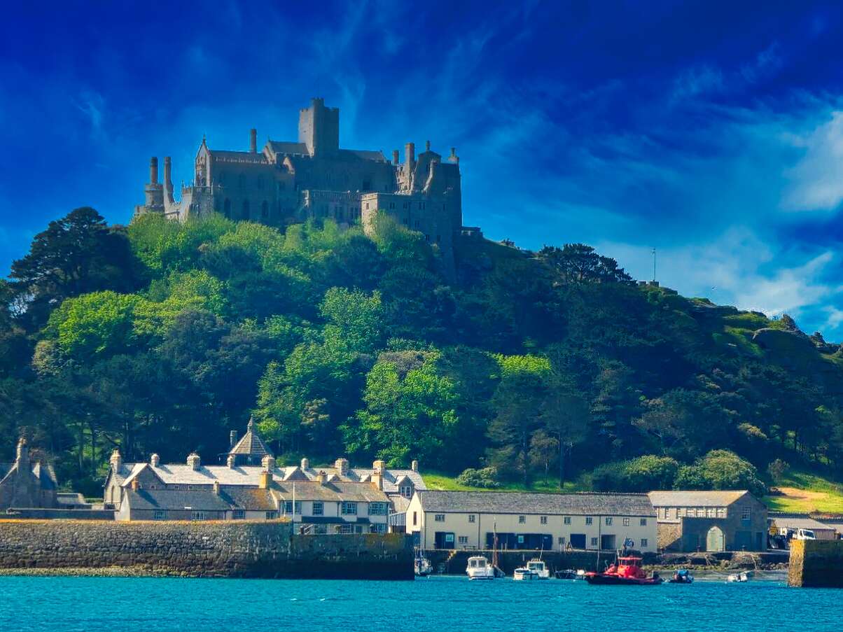 St Michael’s Mount, hand-taken